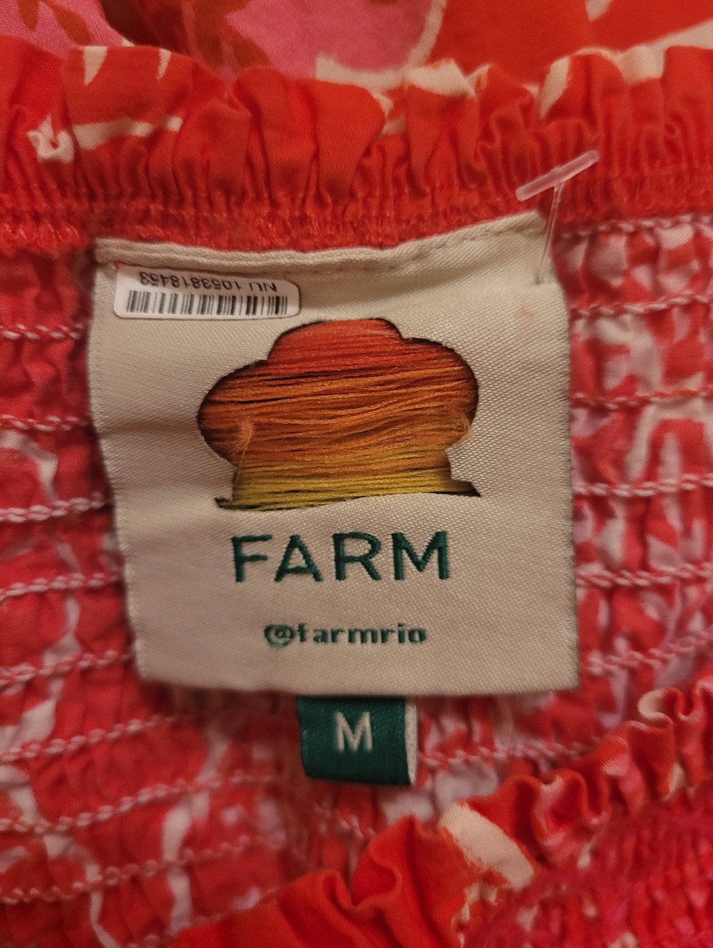 Farm Rio Red Mini Dress - Picture 5 of 6